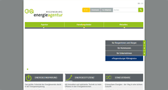 Desktop Screenshot of energieagentur-regensburg.de